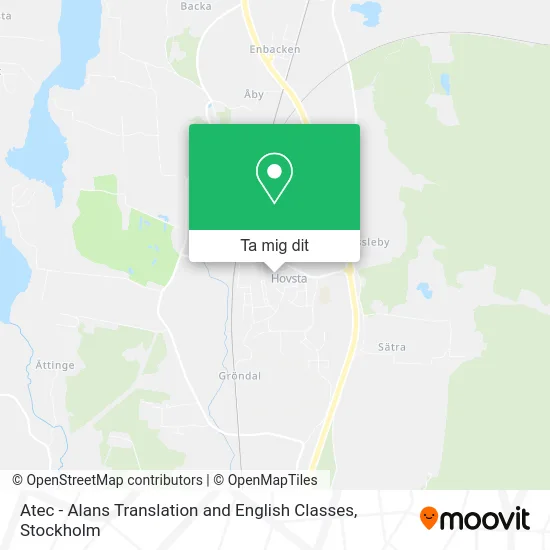 Atec - Alans Translation and English Classes karta