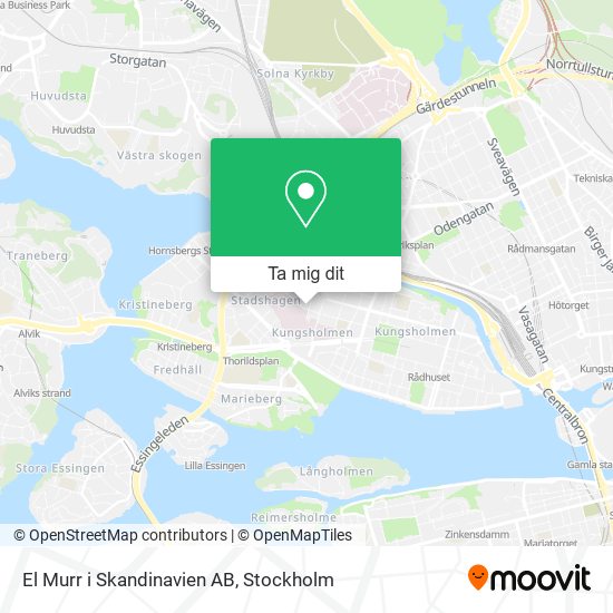 El Murr i Skandinavien AB karta