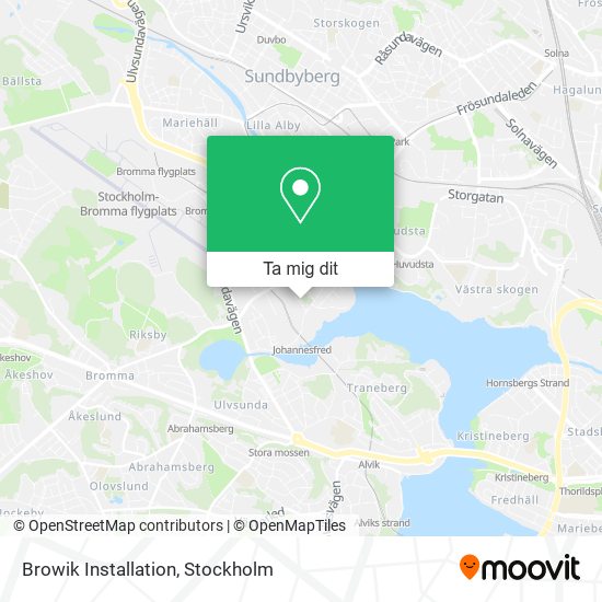 Browik Installation karta