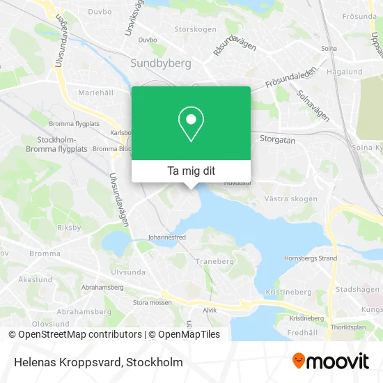 Helenas Kroppsvard karta