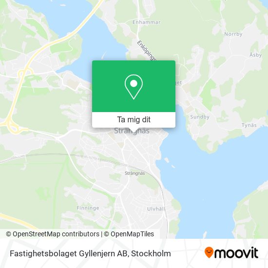 Fastighetsbolaget Gyllenjern AB karta