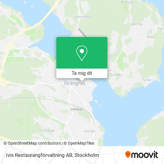 Ivis Restaurangförvaltning AB karta