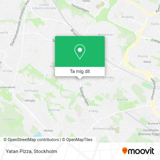 Yatan Pizza karta