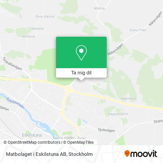 Matbolaget i Eskilstuna AB karta