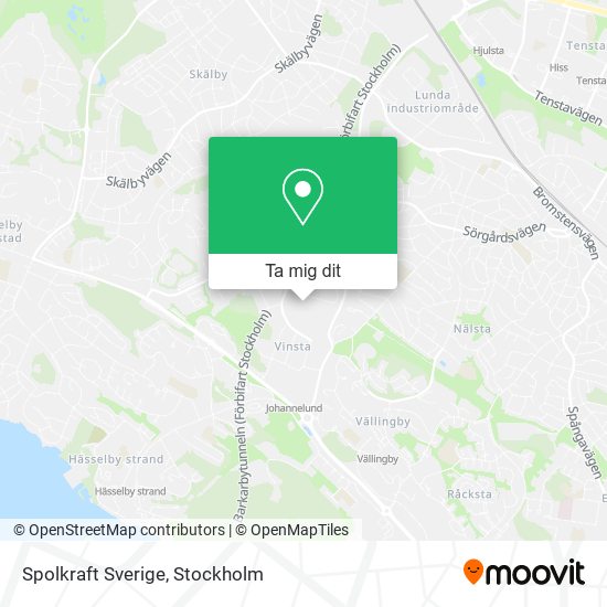 Spolkraft Sverige karta