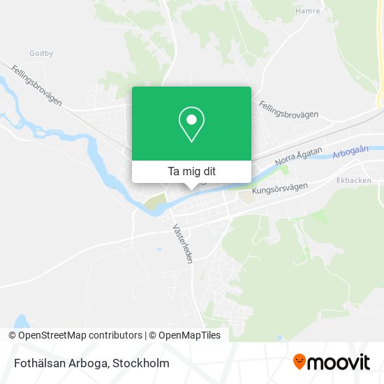 Fothälsan Arboga karta