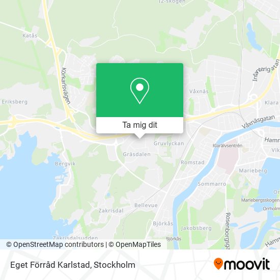 Eget Förråd Karlstad karta