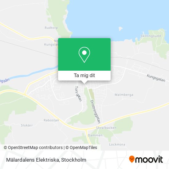 Mälardalens Elektriska karta