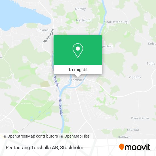 Restaurang Torshälla AB karta