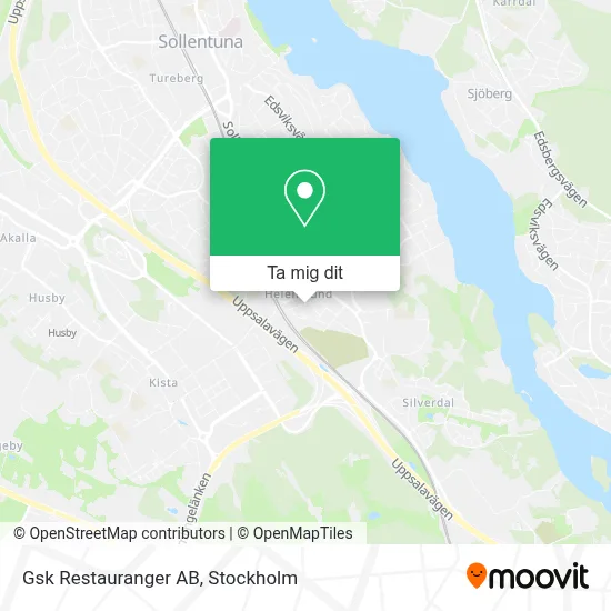 Gsk Restauranger AB karta