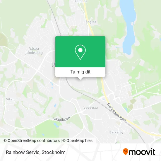 Rainbow Servic karta