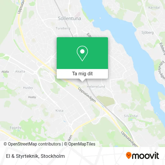 El & Styrteknik karta