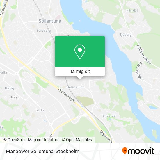 Manpower Sollentuna karta