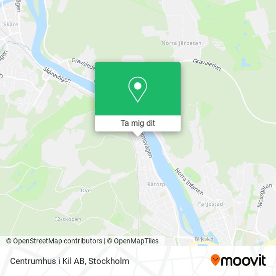 Centrumhus i Kil AB karta