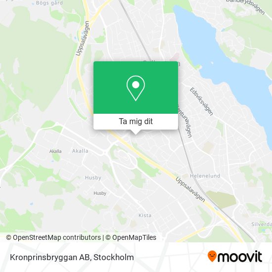 Kronprinsbryggan AB karta