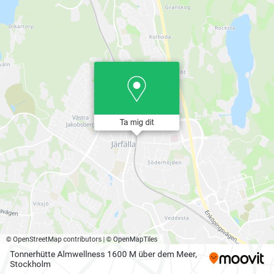 Tonnerhütte Almwellness 1600 M über dem Meer karta