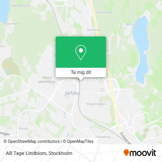 AB Tage Lindblom karta
