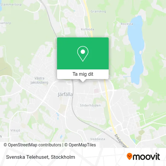 Svenska Telehuset karta