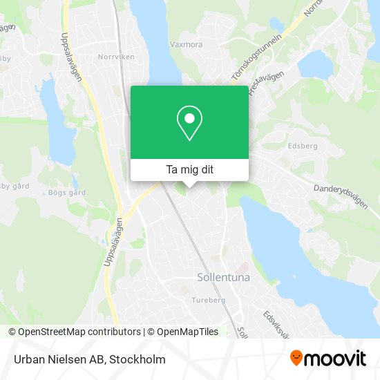 Urban Nielsen AB karta