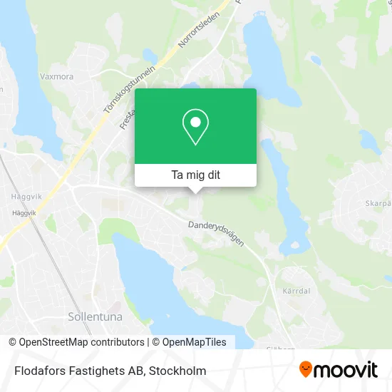 Flodafors Fastighets AB karta