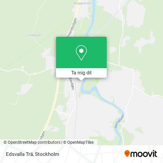 Edsvalla Trä karta