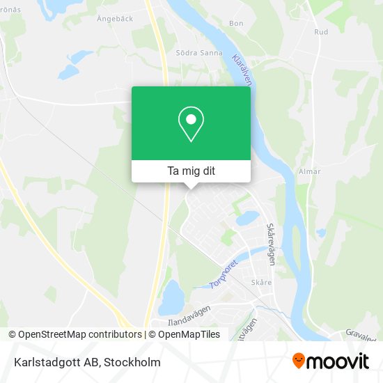 Karlstadgott AB karta