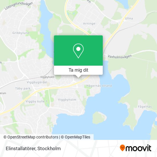 Elinstallatörer karta