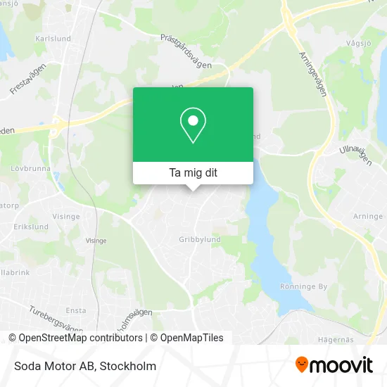 Soda Motor AB karta