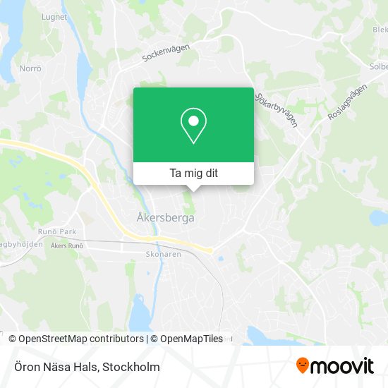 Öron Näsa Hals karta