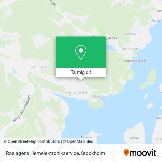 Roslagens Hemelektronikservice karta