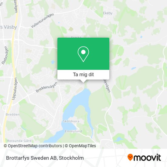 Brottarfys Sweden AB karta