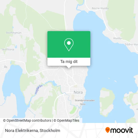 Nora Elektrikerna karta