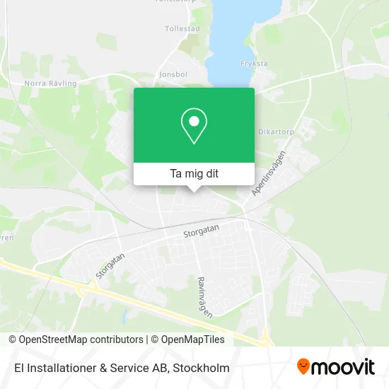 El Installationer & Service AB karta