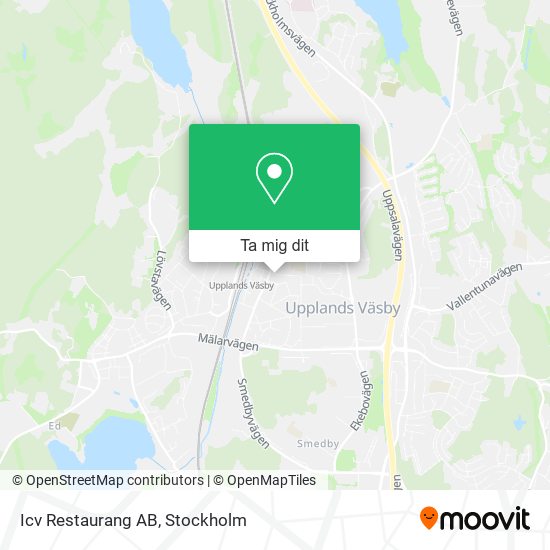 Icv Restaurang AB karta