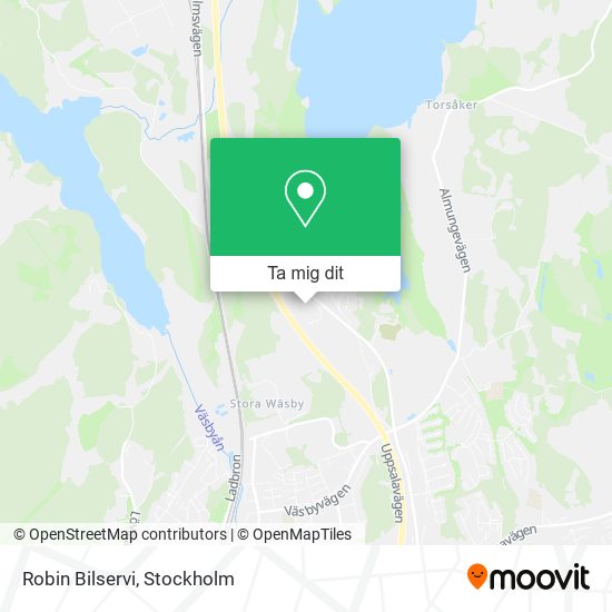 Robin Bilservi karta