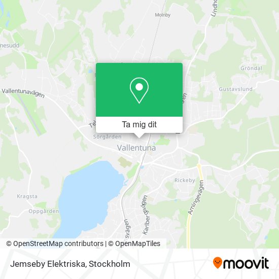Jemseby Elektriska karta