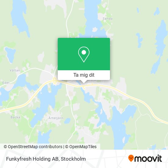 Funkyfresh Holding AB karta