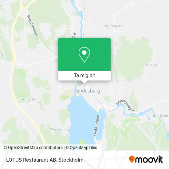 LOTUS Restaurant AB karta