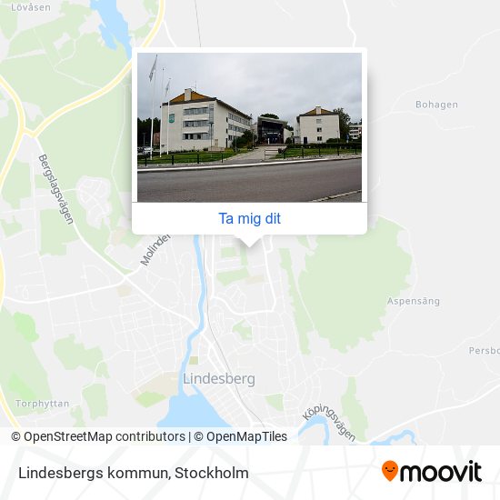 Lindesbergs kommun karta