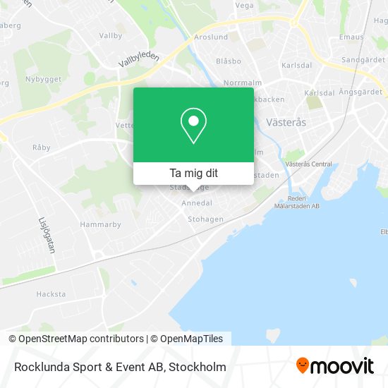 Rocklunda Sport & Event AB karta