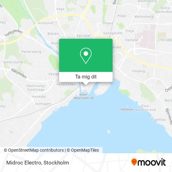 Midroc Electro karta