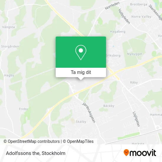 Adolfssons the karta