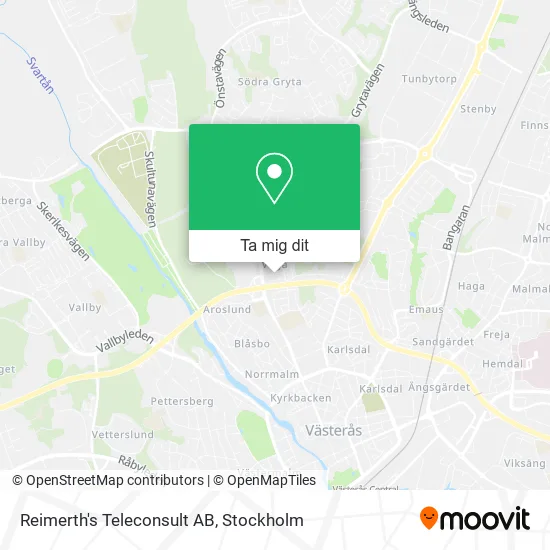 Reimerth's Teleconsult AB karta