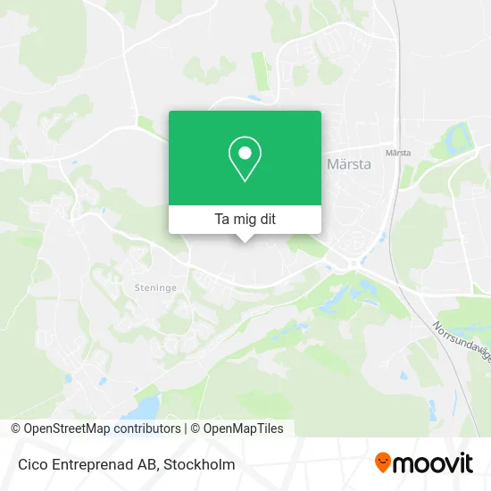 Cico Entreprenad AB karta