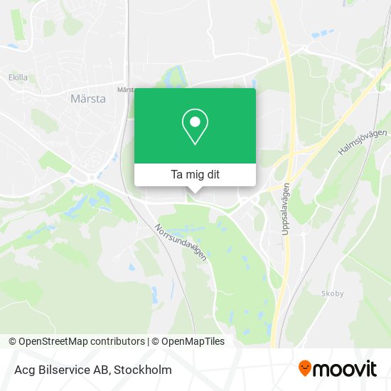 Acg Bilservice AB karta