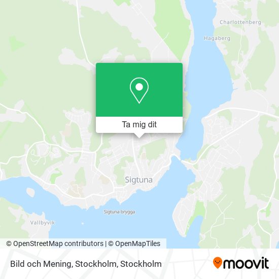 Bild och Mening, Stockholm karta