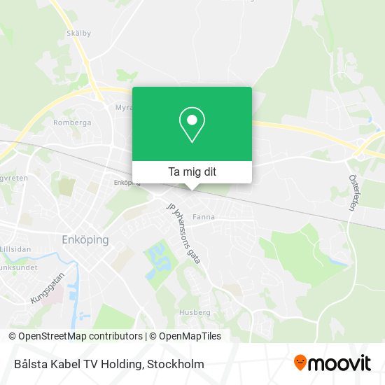 Bålsta Kabel TV Holding karta