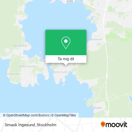 Smask Ingesund karta