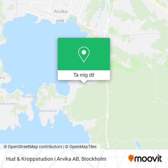 Hud & Kroppstudion i Arvika AB karta