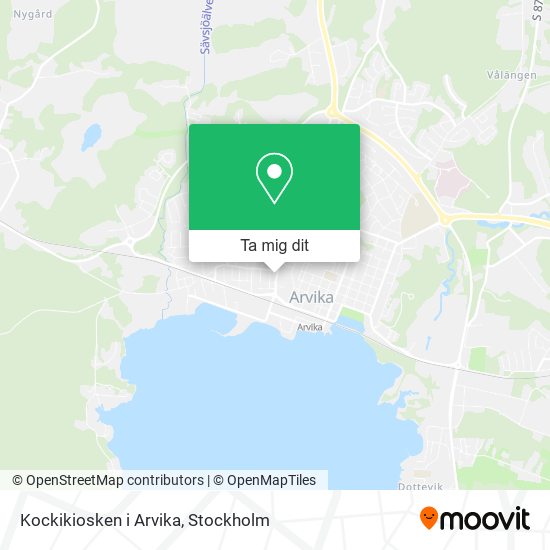 Kockikiosken i Arvika karta